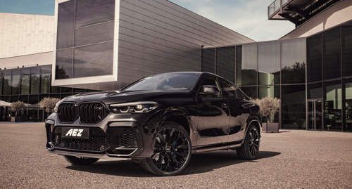 BMW X6 mit AEZ Leipzig black